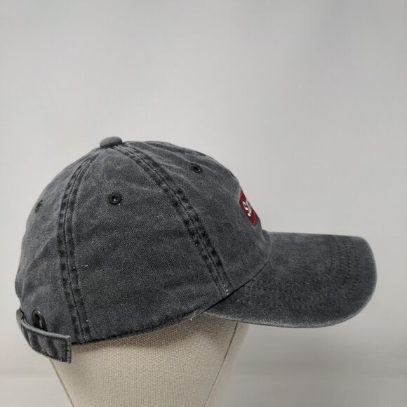 San Diego Slideback Hat Gray One Size Embroidered Adjustable Kova - Picture 4 of 7